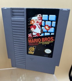 Super Mario Bros (NES) Mattel Canada Black Box - 3-Screw - CIB - Authentic