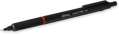 rOtring Rapid Pro 0.5 mm Mechanical Pencil Black Precision Writing Tool