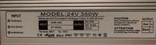 24V 350W LED Power Supply, Waterproof IP67 LED Driver, AC 110V to