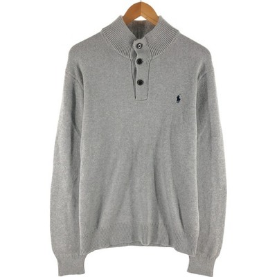 Vintage Ralph Lauren POLO RALPH LAUREN cotton knit half