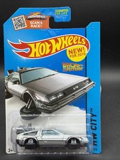 2015 Hot Wheels BACK TO THE FUTURE TIME MACHINE HOVER MODE HW Delorean 45/250