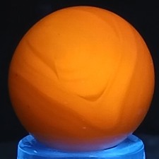 Vintage UV Reactive Swirl .58 Inches Near-Mint Condition Combined Shipping