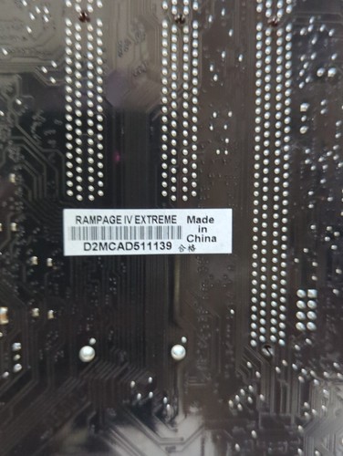 Asus Rog Rampage IV Extreme W/i7-4820k and IO Shield - Photo 7/8
