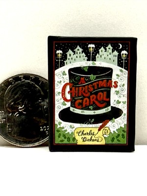 Ultra Rare Christmas Carol Charles Dickens Mini Brands Book W/ Free Book Shelf ￼