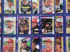 1994 Traks Auto Value Parts Stores Complete (50) Racing Card Set