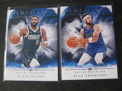 KYRIE IRVING/KLAY THOMPSON 2-CARD LOT 2024-25 Panini Origins DAL. MAVERICKS Mint