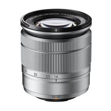 Used excellent condition FUJIFILM XC 16 50mm F3.5 5.6 OIS II Silver