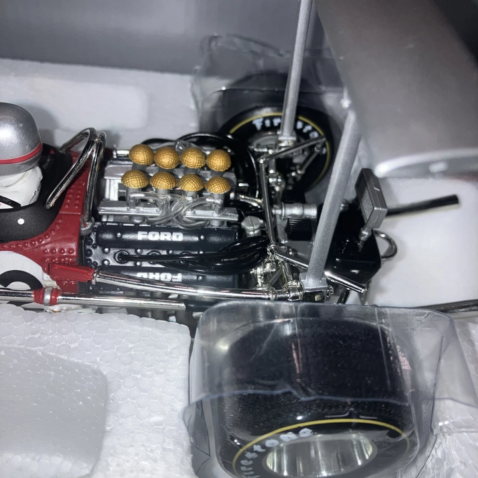 1:18 A MODEL CLASSIC LOTUS 49B FORD #12 MARIO ANDRETTI USA GRAND PRIX Q9004 F1 - Image 4 of 4