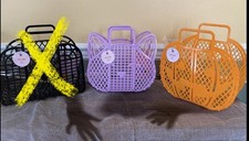 TIKTOK Target Bullseye YOU PICK ONE Halloween Jelly boo baskets Cat or Pumpkin