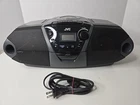 JVC Vintage Boombox RC-QN1BK AM/FM, CD, Cassette Tape Tested and Working
