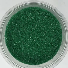 Sugar Gourmet Green Bakery Topping Sprinkles colored sugar 1 pound