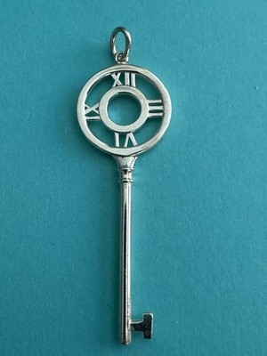 tiffany&co 2004年 ATLAS Ag925 ワイヤーキーリング Tiffany & Co. Tiffany Atlas Key Pendant Sterling Silver 925 Signed