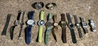 Vintage Lot Of Watches - Disney Timex Fossil Swatch Ann Klein - Need Batteries
