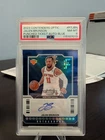 2023 Contenders Optic - Punched Tkt Auto Jalen Brunson #PT-6 Blue /75 (AU) PSA 8