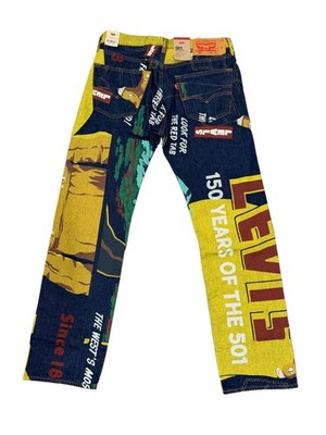 【美品】Levi's 501 150周年Anniversary W36 L34 Levi's 501 150th Anniversary Edition Jeans Mens Vintage Banner