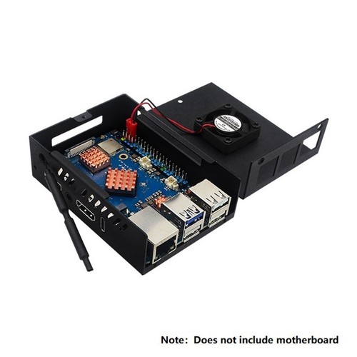 Für 5 Pro Gehäuse Aluminiumlegierung Gehäuse Metall mit Lüfter für 51195 - Bild 2 von 6