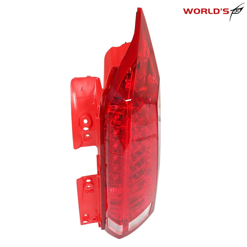 Right Side Fits For Cadillac SRX 2010-2016 Red Lamp Taillights Assembly - Image 3 of 4