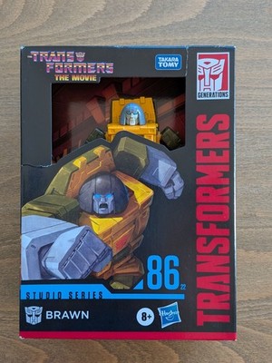 Transformers The Movie Studio Series 86 Deluxe Class BRAWN