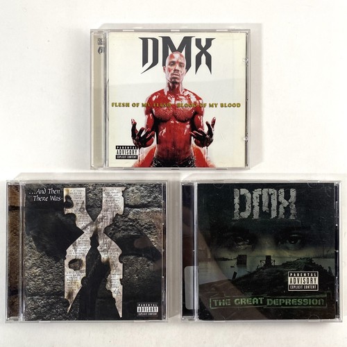DMX CD Konvolut 3 Flesh Blood Great Depression Then There Was X Original Vintage