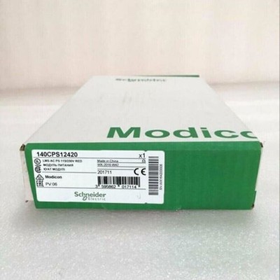 New In Box Schneider 140CPS12420 140 CPS 12420 PLC Power Supply Free Shipping