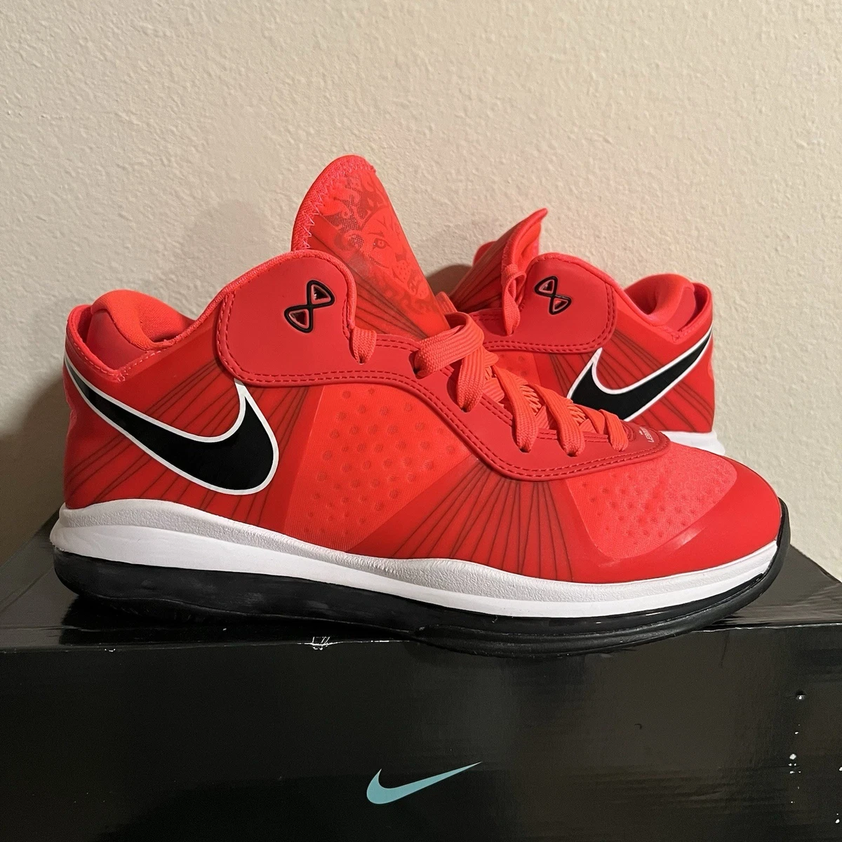 25+ Nike LeBron 8 V/2 Low Solar Red for sale | Updated Oct 2026