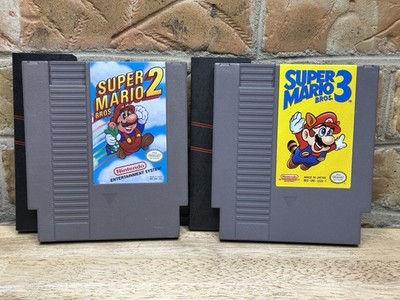 Super Mario Bros 2 & Super Mario Bros 3 for Nintendo NES - EXCELLENT CONDITION!