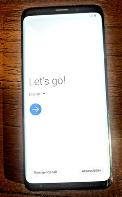 Samsung Galaxy S9 - 64 GB - Midnight Black (Unlocked)