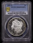 1881-S Morgan Silver Dollar PCGS MS65DMPL