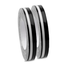 2-Pack Car Pinstripe Tape, Pinstriping Tape Stickers for Body 2 PCS Black 07