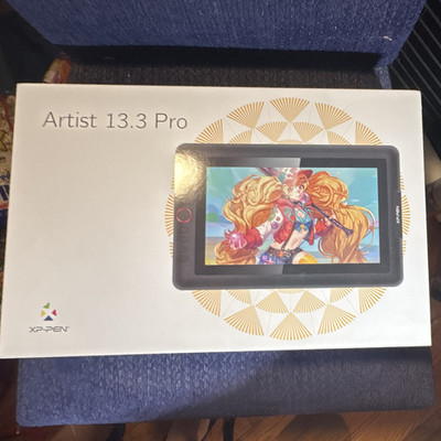XP-Pen Artist 13.3 Pro Wired Graphics Tablet Pen Display Drawing Monitor Black