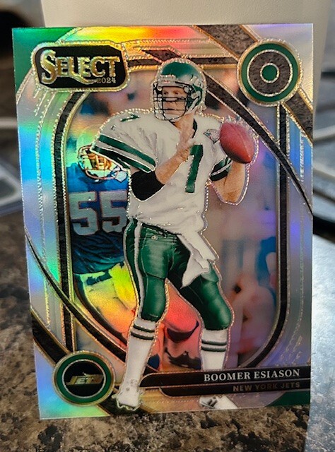 2024 Panini Select Silver Prizm Club Level Boomer Esiason #209