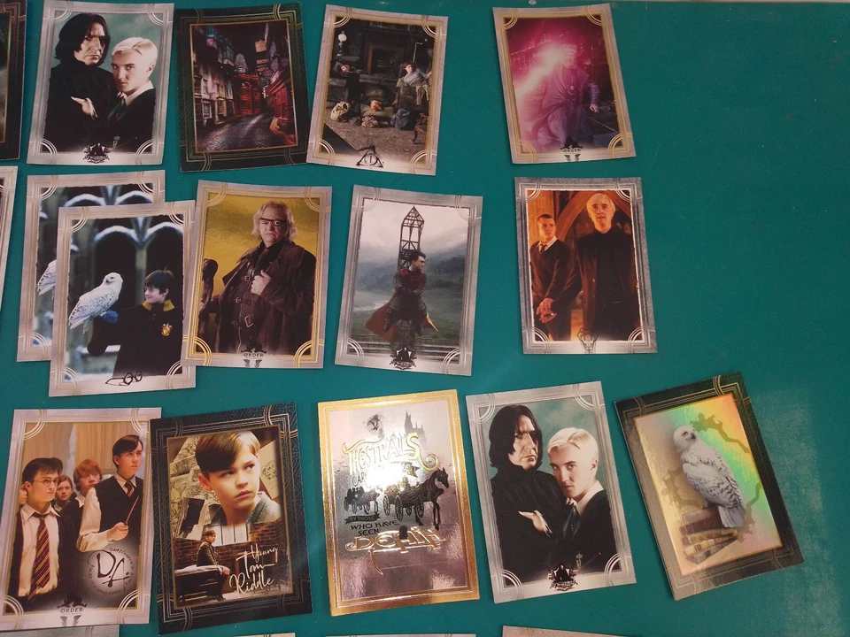 Lot HARRY POTTER Bienvenue à Poudlard Carte panini dont Édition limitée N° 9 - Photo 3/4