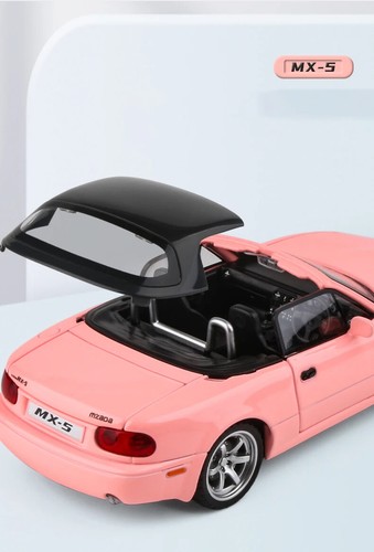 1:32 Mazda MX5 MX-5 Supercar Alloy Model Car Diecast Sound Light Car Toy Vehicle - Picture 14 of 28