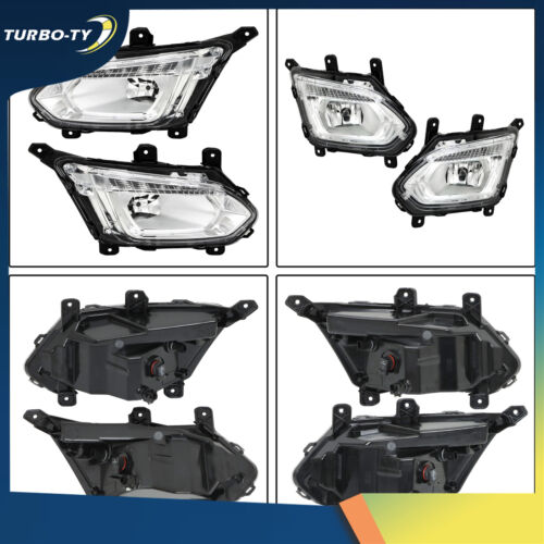 Conjunto de luces antiniebla delanteras DRL para Chevrolet Equinox Premier LTZ 2016 2017 - Imagen 12 de 12