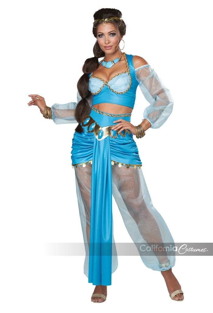 California Disfraces Princesa Árabe Jazmín Mujer Disfraz Halloween 01410