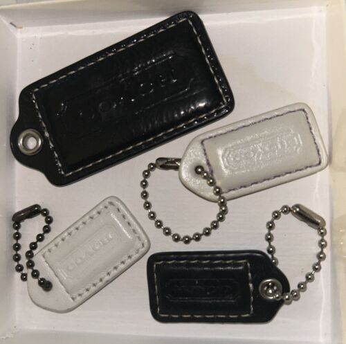 Coach Leather Key Fobs Purse Keychains Lot - Picture 1 of 3