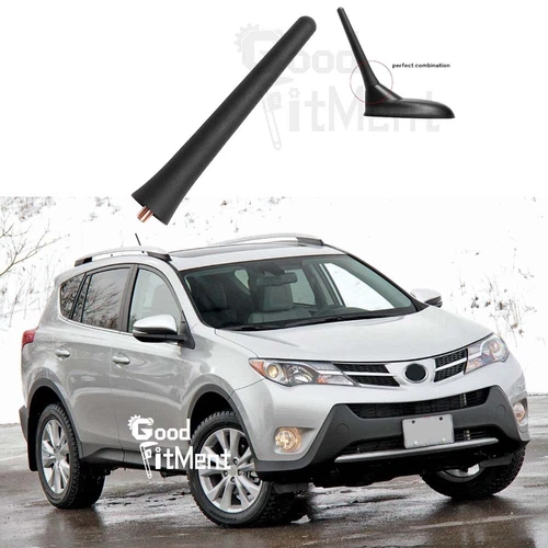 For Toyota RAV4 2009-2016 8" Car Antenna Radio Mast Signal Roof Aerial AM / FM