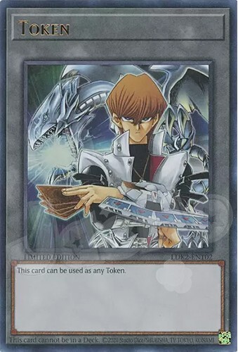 Yugioh - Token Kaiba - Ultra Rare NM - Plus Free Holographic Card