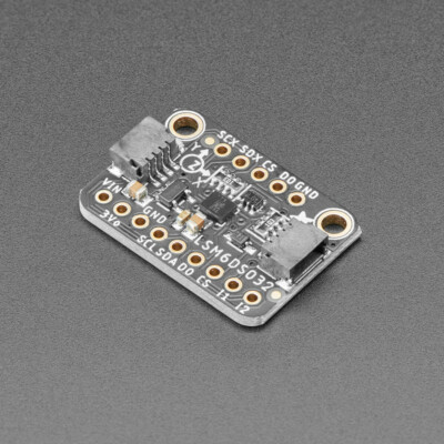 Adafruit LSM6DSO32 Accelerometer and Gyroscope, I2C, SPI, STEMMA QT/Qwiic,  4692 UK