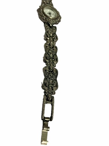 Reloj de pulsera Jean Bellve para dama, suizo años 70 diseño de moda foral de colección - Imagen 3 de 5
