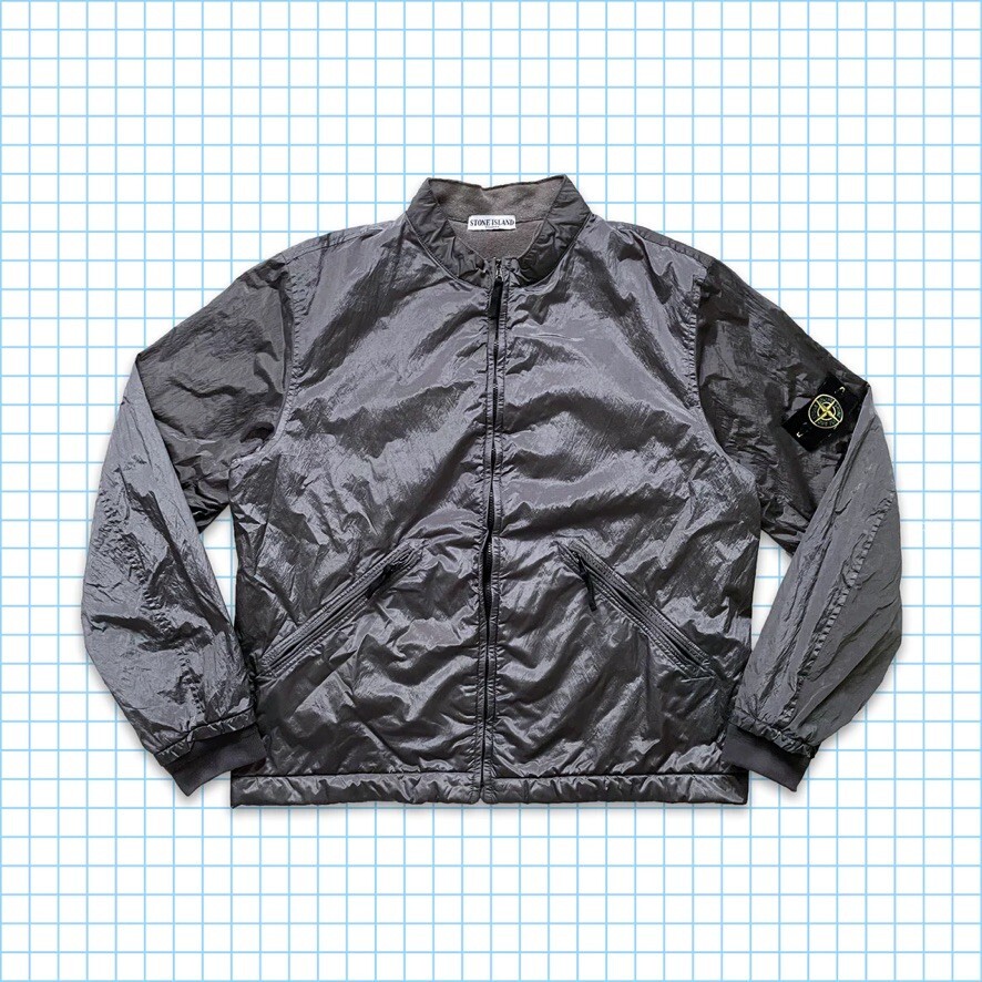 07 Stone Island Nylon Shimmer Flight Jacket Size L | eBay
