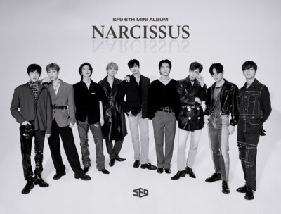 SF9 [NARCISSUS] 6th Mini Album CD+POSTER+Photo Book+2p Card+F