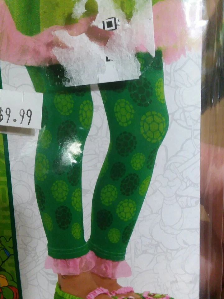 2 пары Nickelodeon Tmnt и Губка Боб квадратные штаны лосины ребенка маленький - Изображение 4 из 4