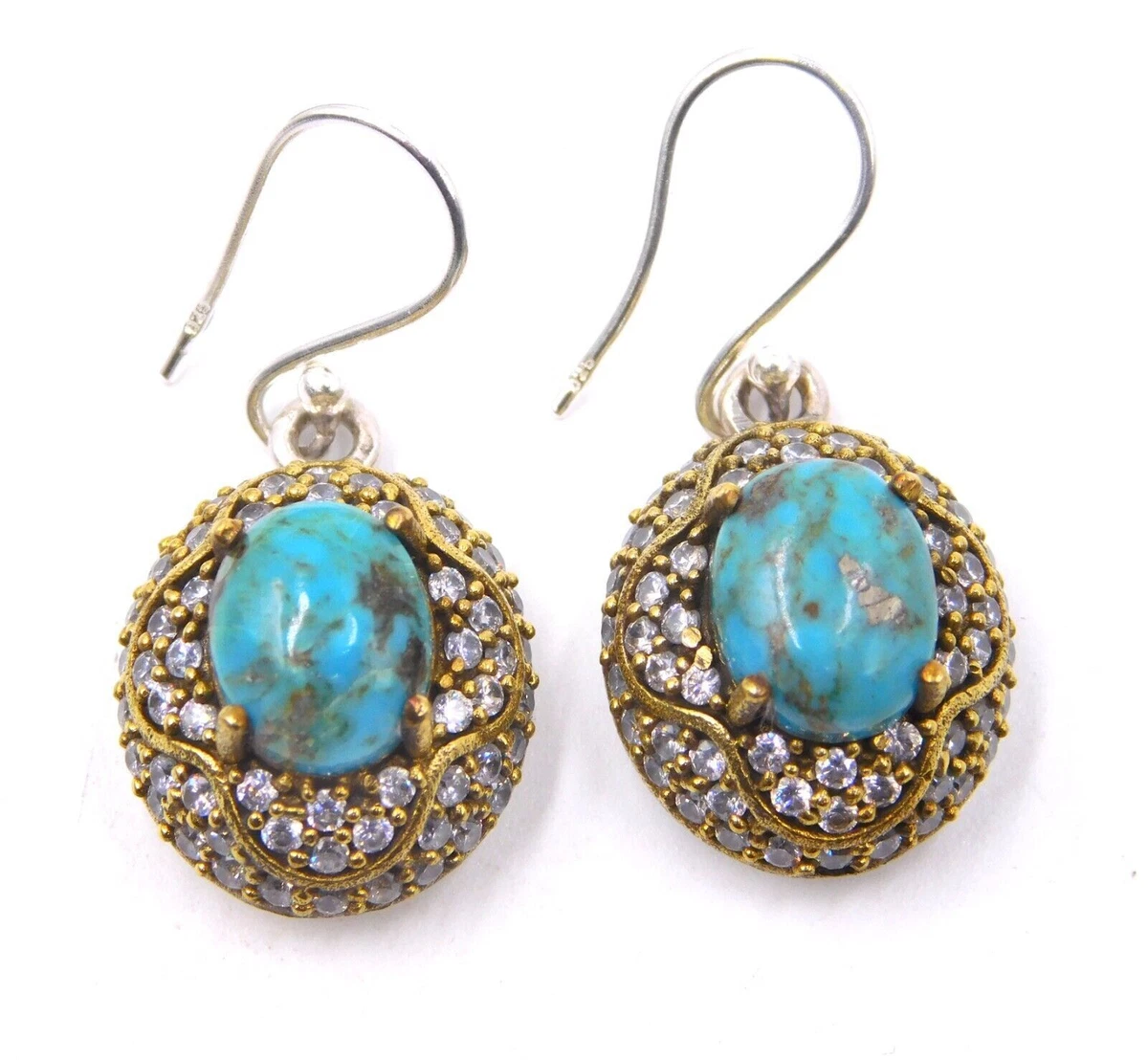 Orecchini Dochais In Argento 925, Orecchini Dorati Per Donne - Foto 12