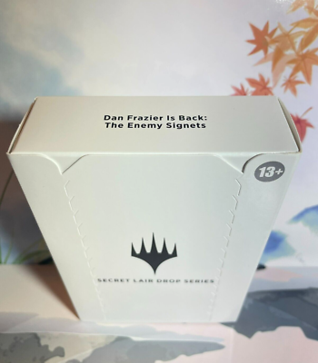 MTG SECRET LAIR DAN FRAZIER IS BACK: THE ENEMY SIGNETS SEALED NON