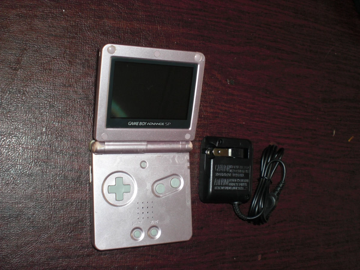 AGS-101 Nintendo Game Boy Advance SP Pink Console System BRIGHTER