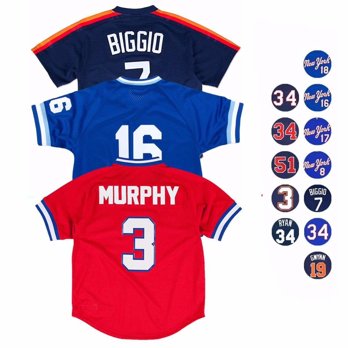 Houston Astros Authentic Mesh BP Jersey 91 Biggio - Eight One