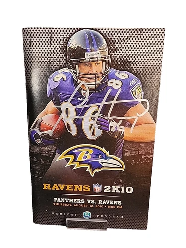 Todd Heap NFL Original Autographed Items