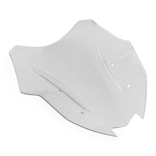 H:+80mm Clear Windscreen Windshield Shield For KAWASAKI Versys 650 KLE 2022-2024 - Picture 8 of 9