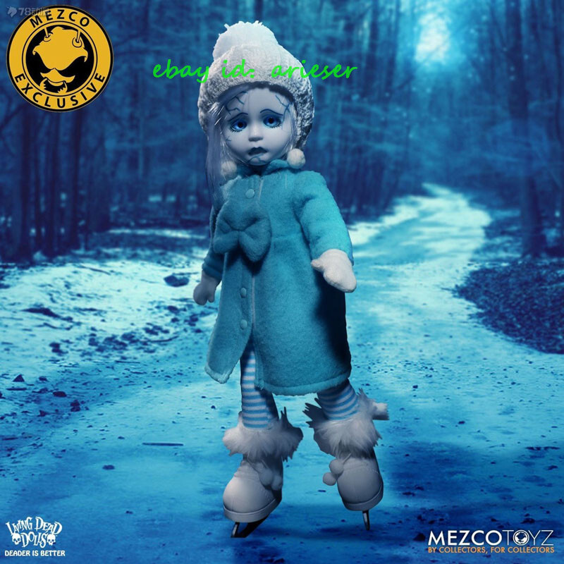 Mezco Toyz Living Dead Dolls Frozen Charlotte Action Figure New